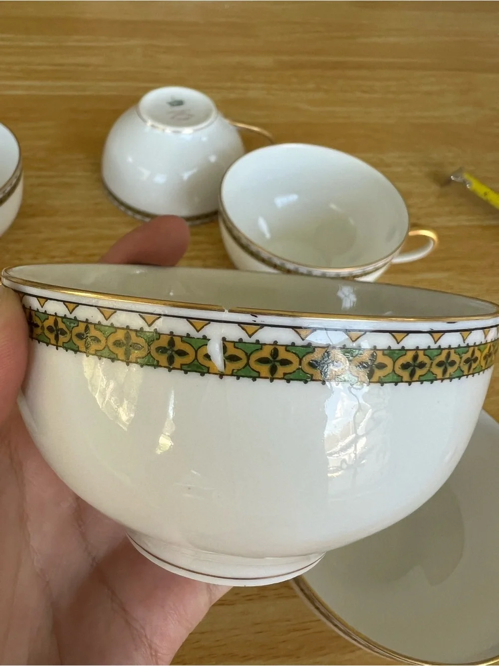 7 Set Vintage Haviland France Limoges teacups